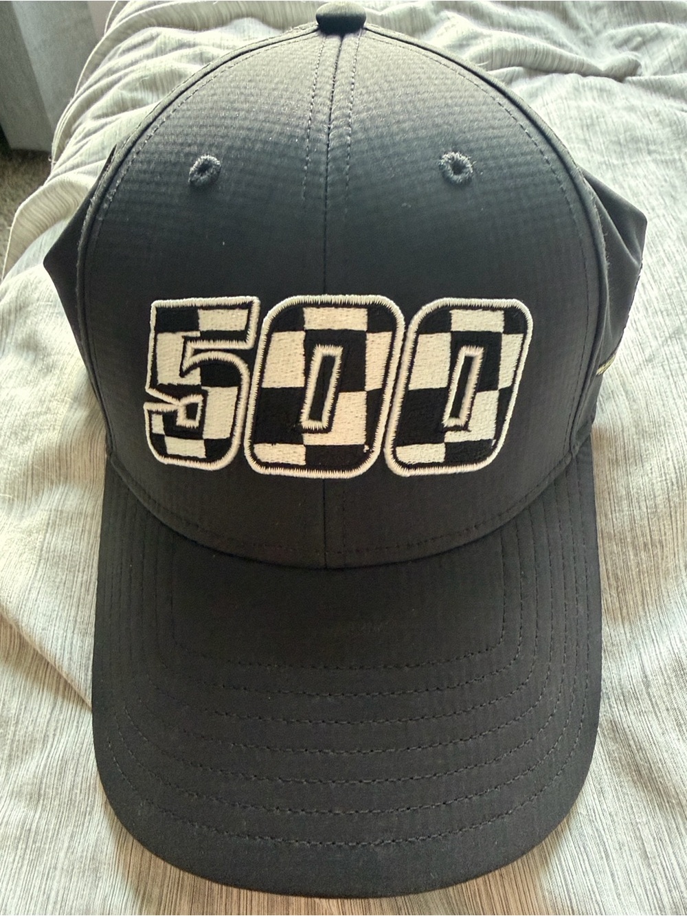 TaylorMade Black Hat with White "500" Patch